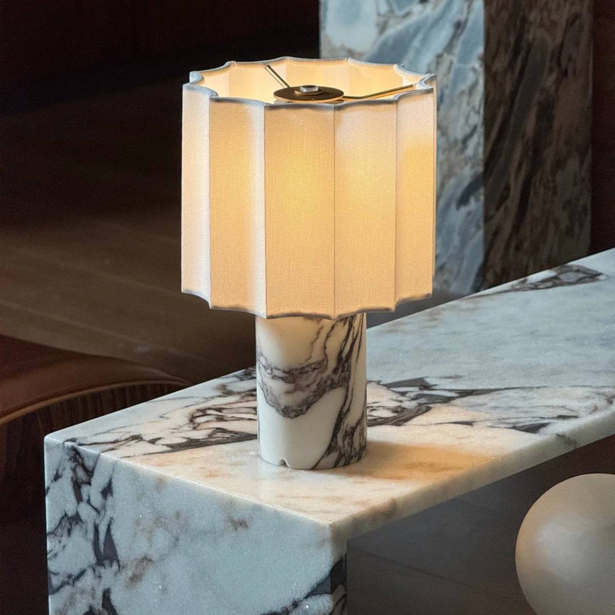 Orvinna Marble Table Lamp 5