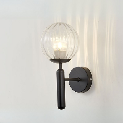 Simple Round Glass Wall Light for Modern Homes - Lusomart