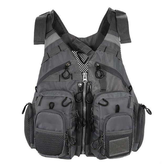 Fishing Life Jacket with Multiple Storage Pockets
