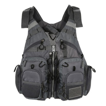 Fishing Life Jacket with Multiple Storage Pockets