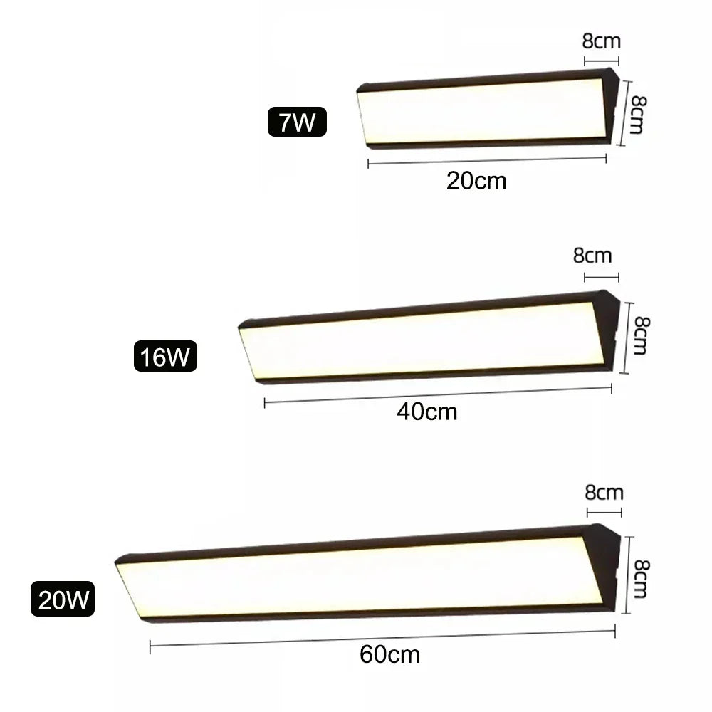 Weatherproof Outdoor LED Patio Wall Light Fixture