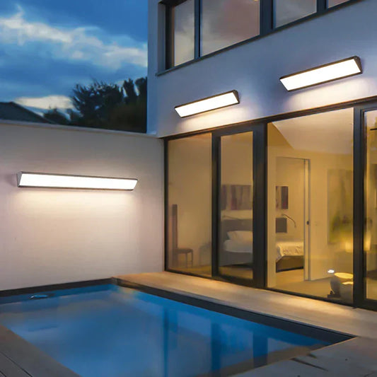 Weatherproof Outdoor LED Patio Wall Light Fixture - Lusomart