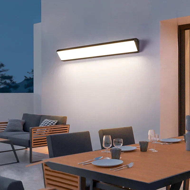Weatherproof Outdoor LED Patio Wall Light Fixture