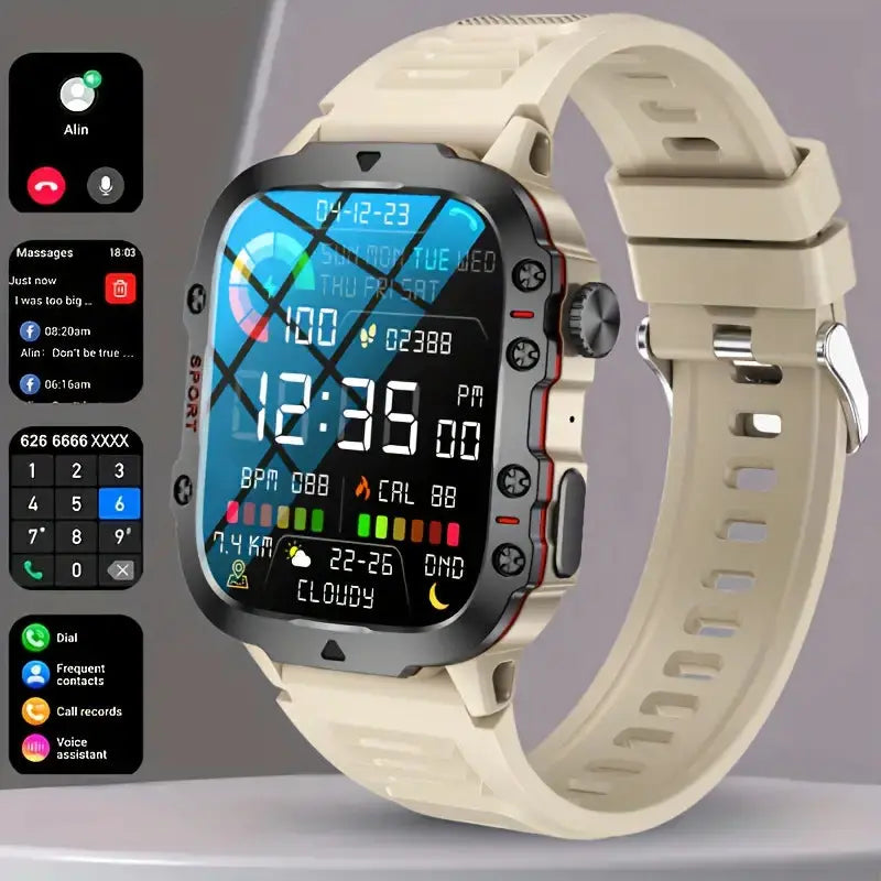 OutdoorExplorer | Durable Smartwatch with Health Tracking and 100+ Sports Modes 3