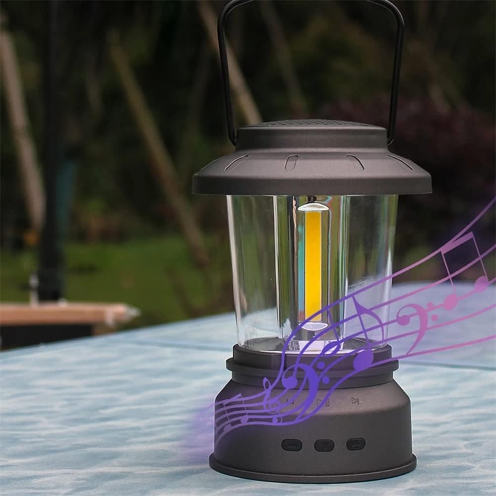 Portable Camping Lantern with Bluetooth Speaker - Lusomart