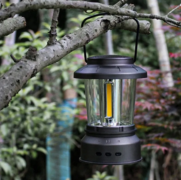 Outdoor Companion | Bluetooth Camping Lantern with Stepless Dimming – Versatile Light and Speaker for Memorable Adventures 2