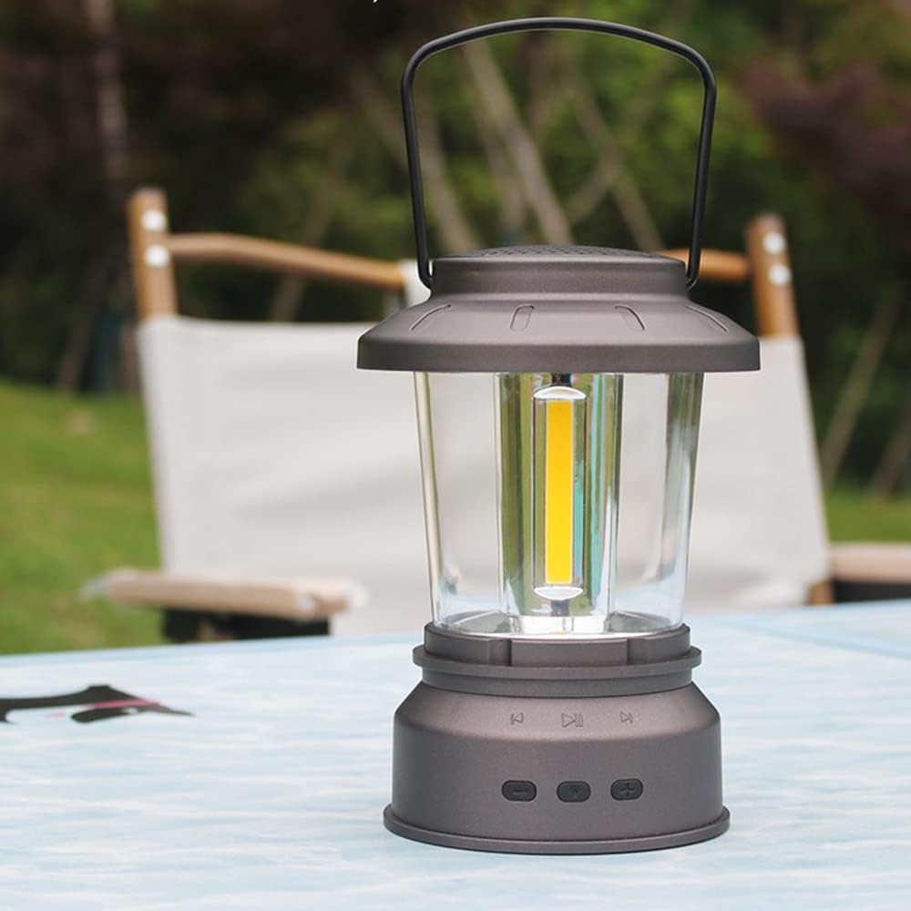 Outdoor Companion | Bluetooth Camping Lantern with Stepless Dimming – Versatile Light and Speaker for Memorable Adventures 3