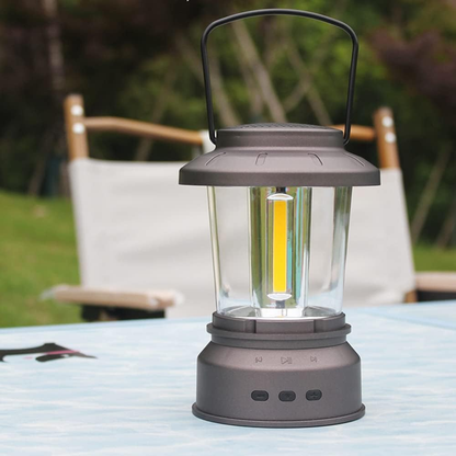Outdoor Companion | Bluetooth Camping Lantern with Stepless Dimming – Versatile Light and Speaker for Memorable Adventures 3