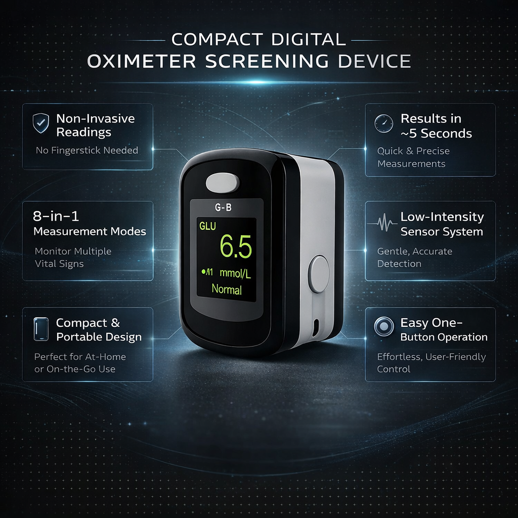 Accurate Pulse Oximeter Digital Finger Monitor