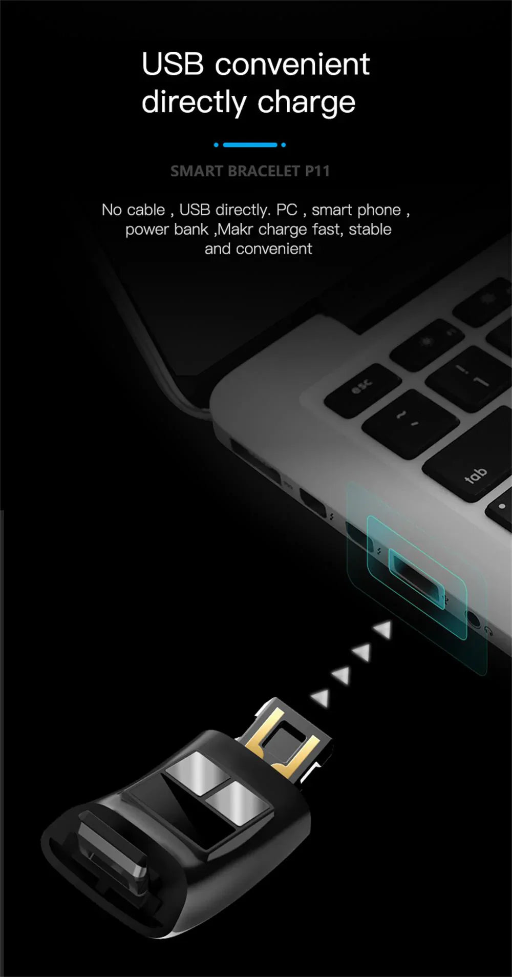 Accurate Fitness Tracker with Heart Rate and Sleep Monitor