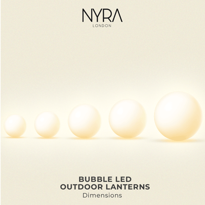 Solar Powered Outdoor Globe Lights