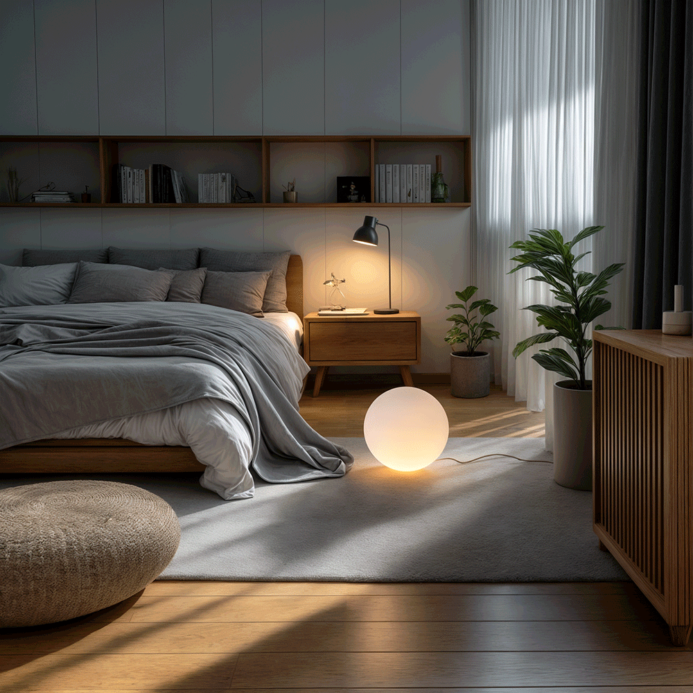 Solar Powered Outdoor Globe Lights