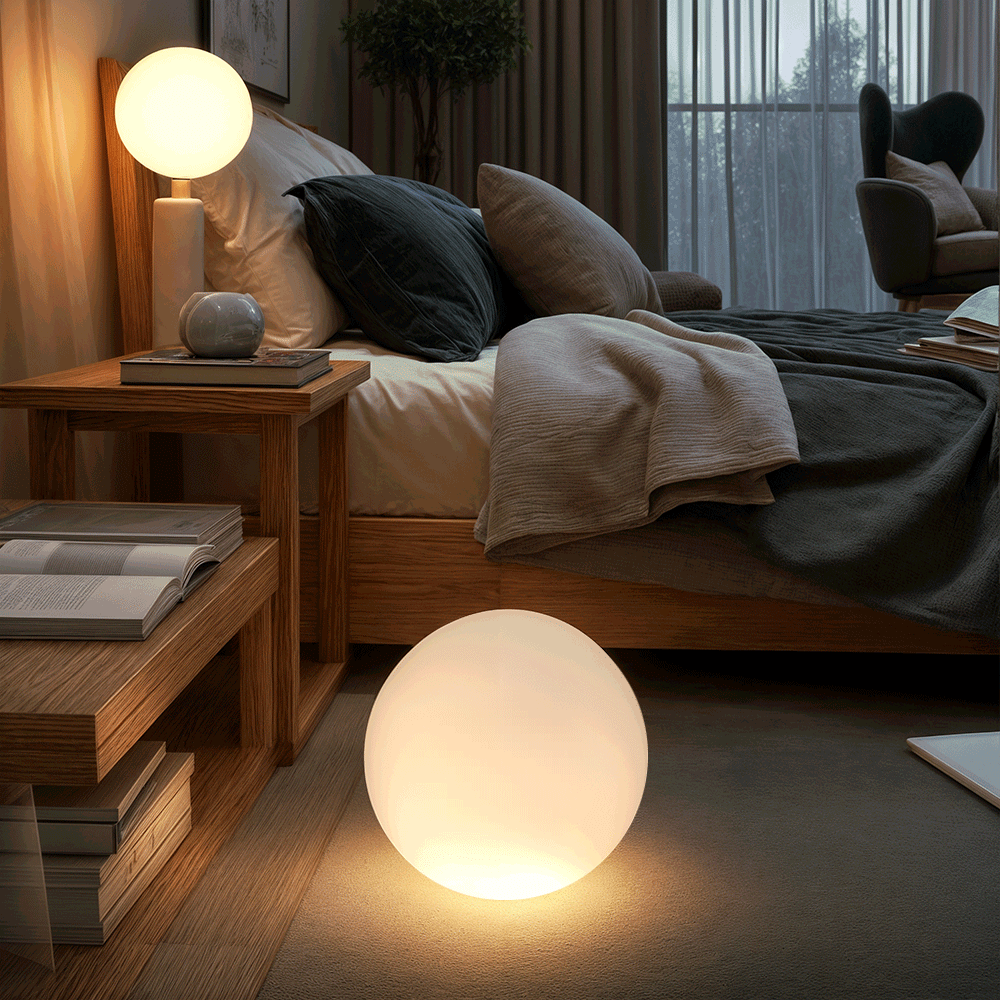 Solar Powered Outdoor Globe Lights