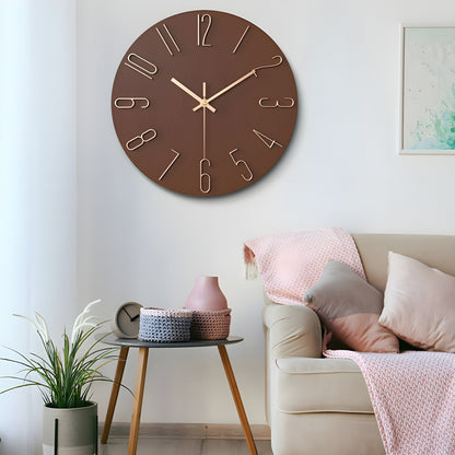Quiet Contemporary Quartz Wall Clock - Lusomart