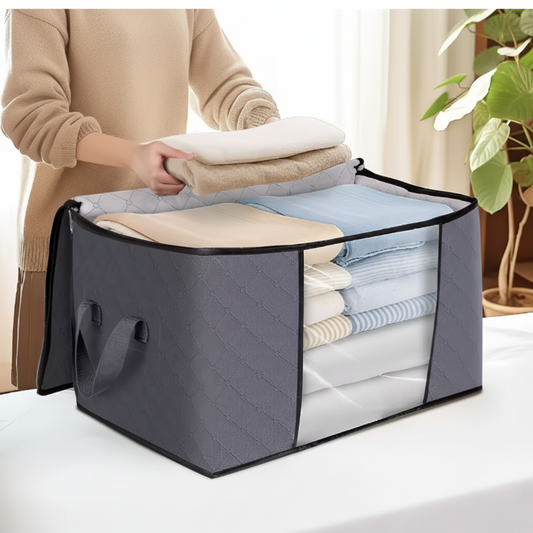 Collapsible Fabric Storage Bins for Clothes - Lusomart