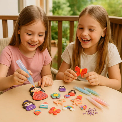 Fun DIY Bead Art Kit for Kids Creative Play