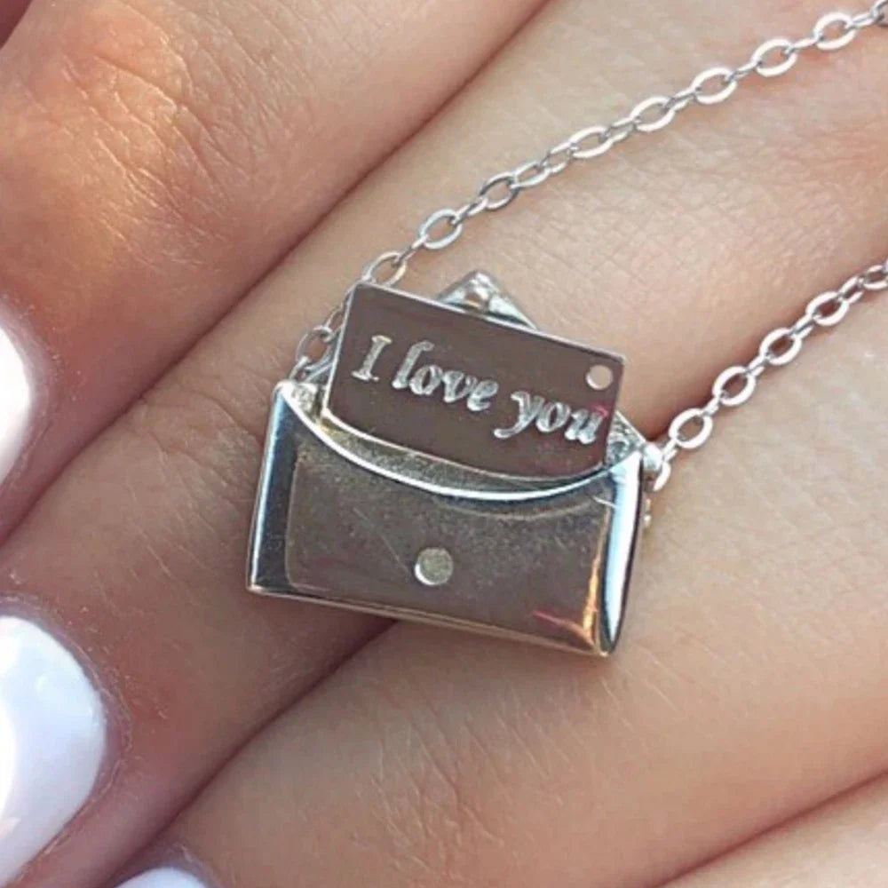 Romantic Heart Shaped Copper Love Pendant Necklace