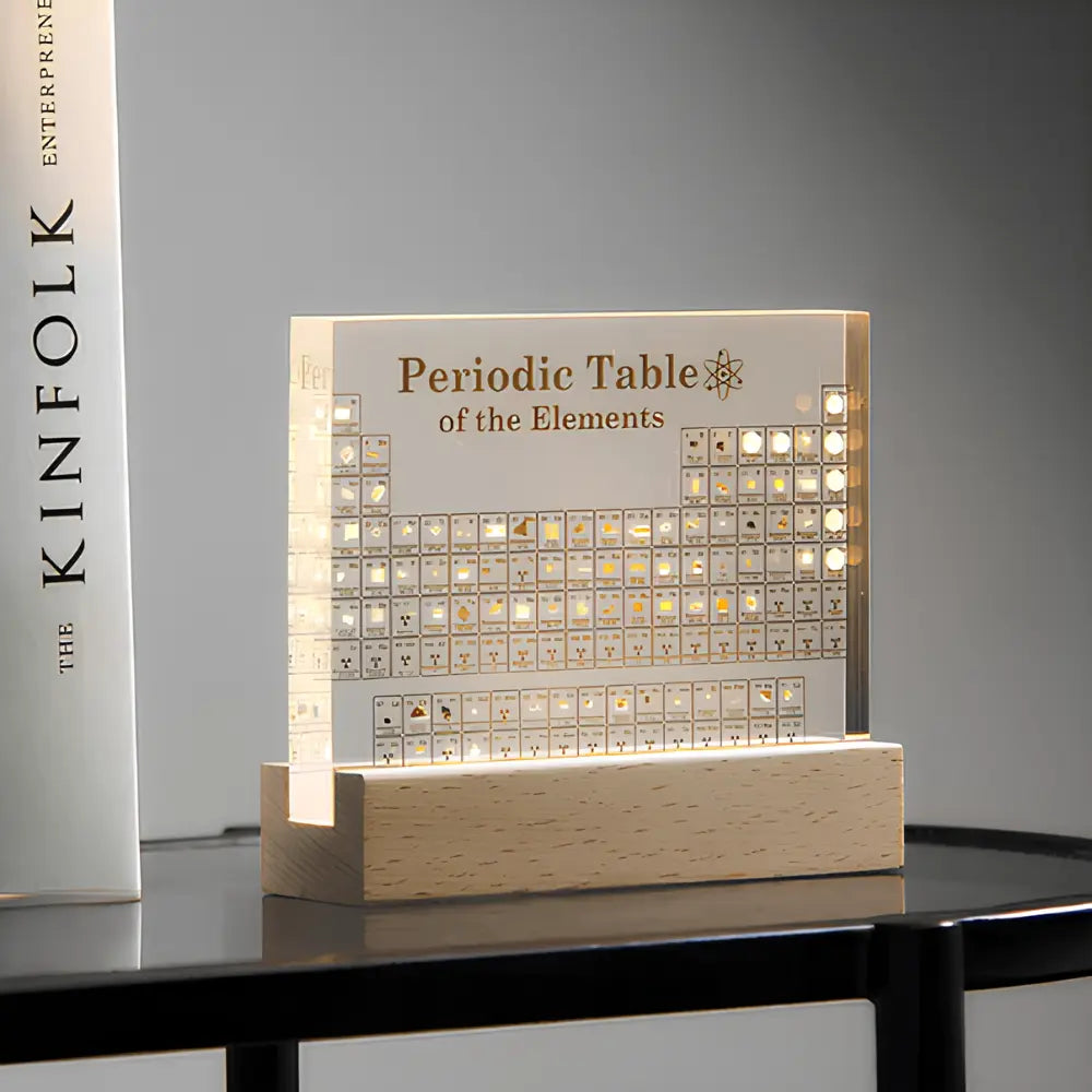 Glowing Chemistry Table LED Display Lamp - Lusomart