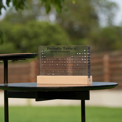 Glowing Chemistry Table LED Display Lamp