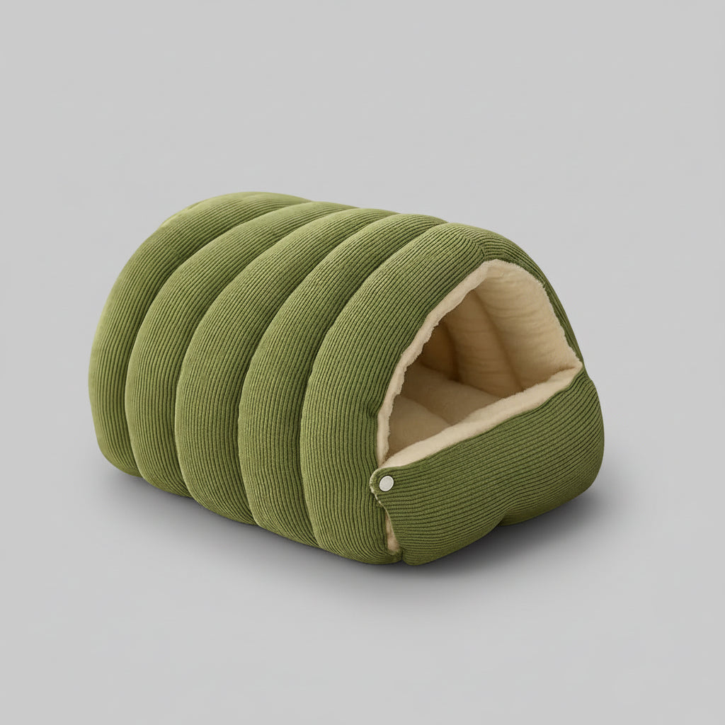 Cozy Cat Hideaway Plush Warm Bed - Lusomart