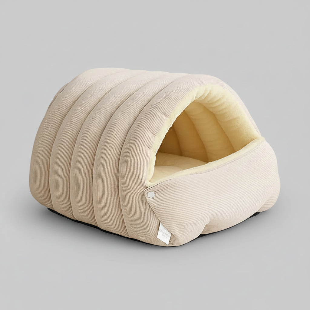 Cozy Cat Hideaway Plush Warm Bed