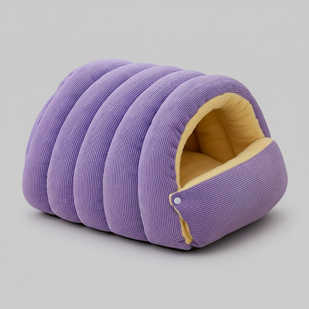 Cozy Cat Hideaway Plush Warm Bed