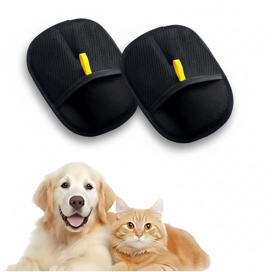Pet Hair Removal Cleaning Glove for Furniture Carpet - Lusomart