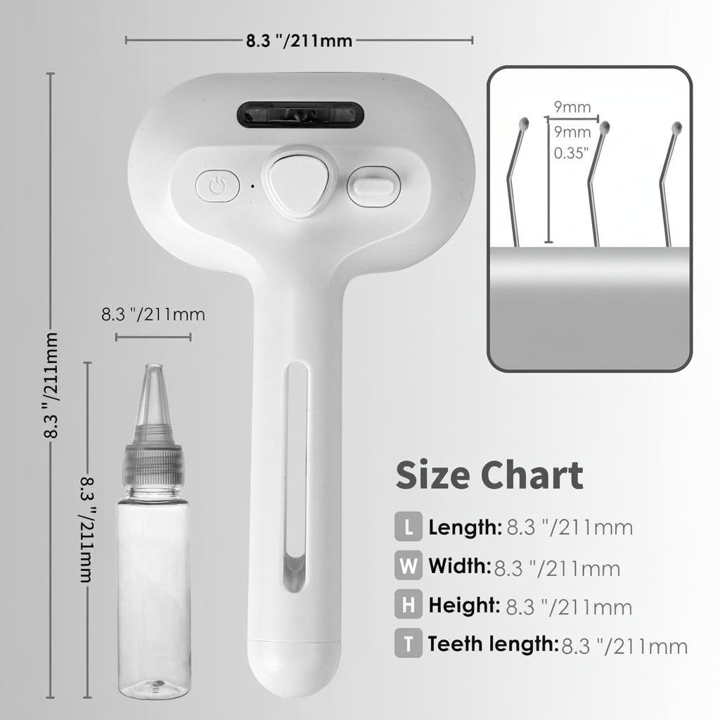 Easy Clean Pet Brush Massage Comb Spray Tool