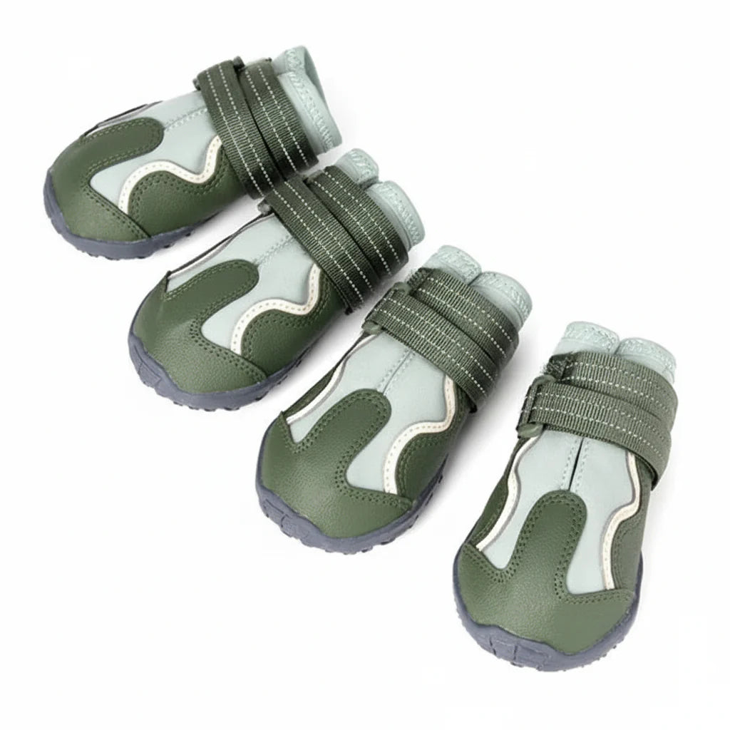 Waterproof Pet Booties Grip Sole Dog Shoes