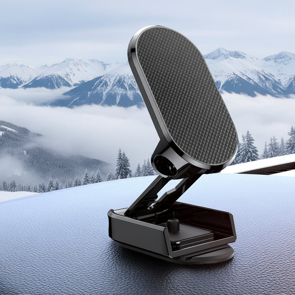 Strong Magnetic Car Phone Holder Adjustable Dashboard Clip - Lusomart