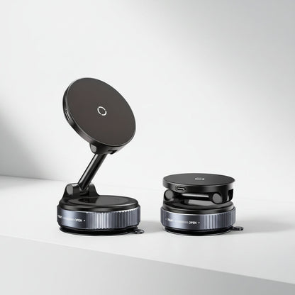Strong Magnetic Phone Car Mount Aluminum Dashboard Clip - Lusomart