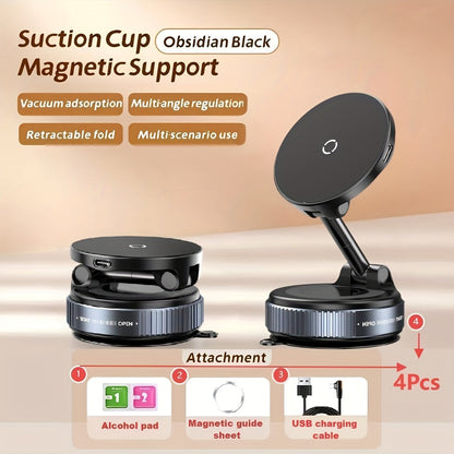 Strong Magnetic Phone Car Mount Aluminum Dashboard Clip
