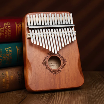 Portable Wooden Kalimba 17 Key Musical Instrument