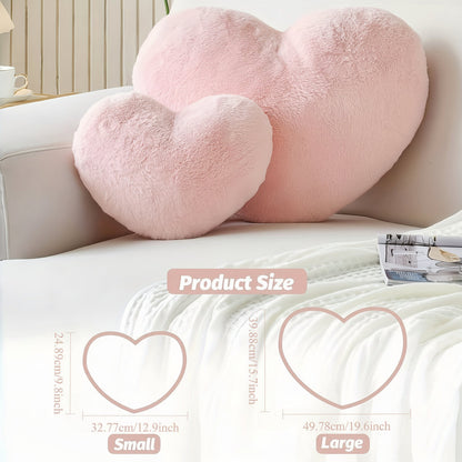 Soft Heart Shaped Cushion for Home Decor
