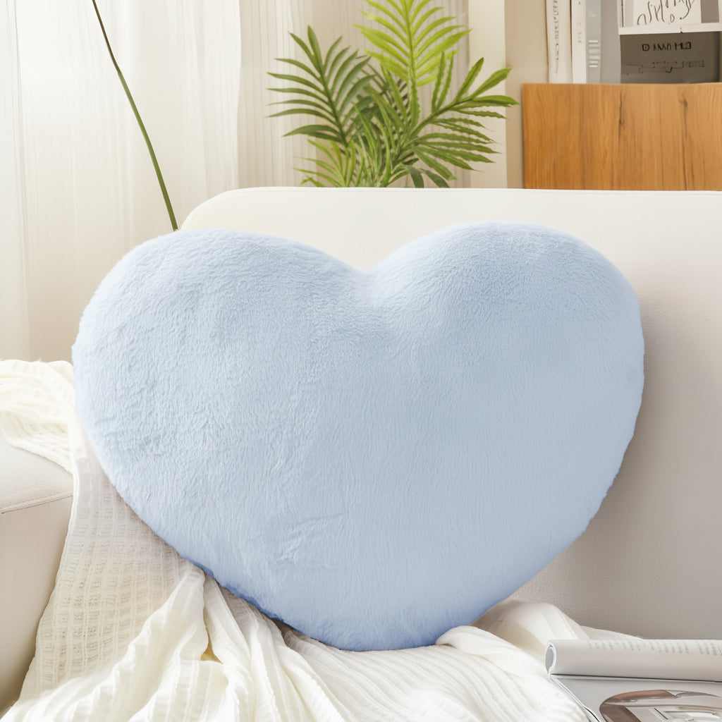 Soft Heart Shaped Cushion for Home Decor