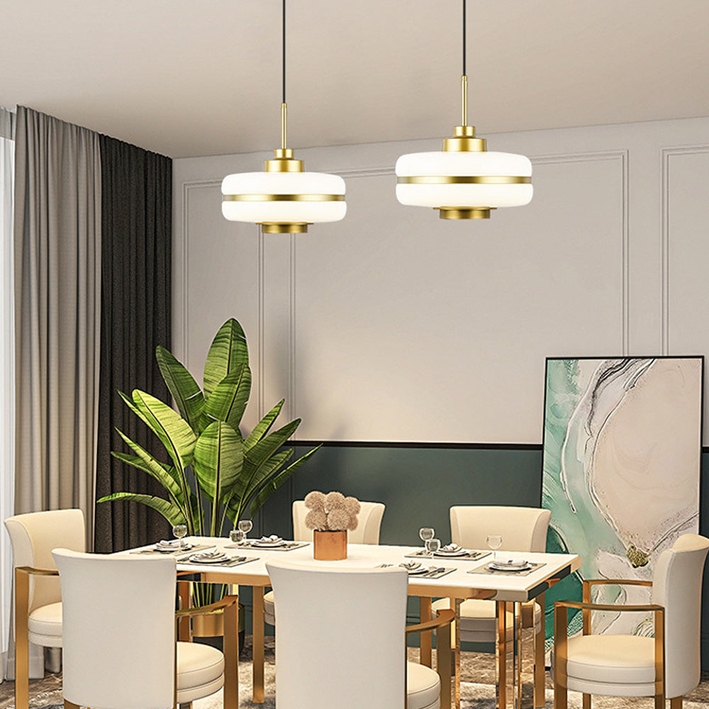 Simple Glass Pendant Light
