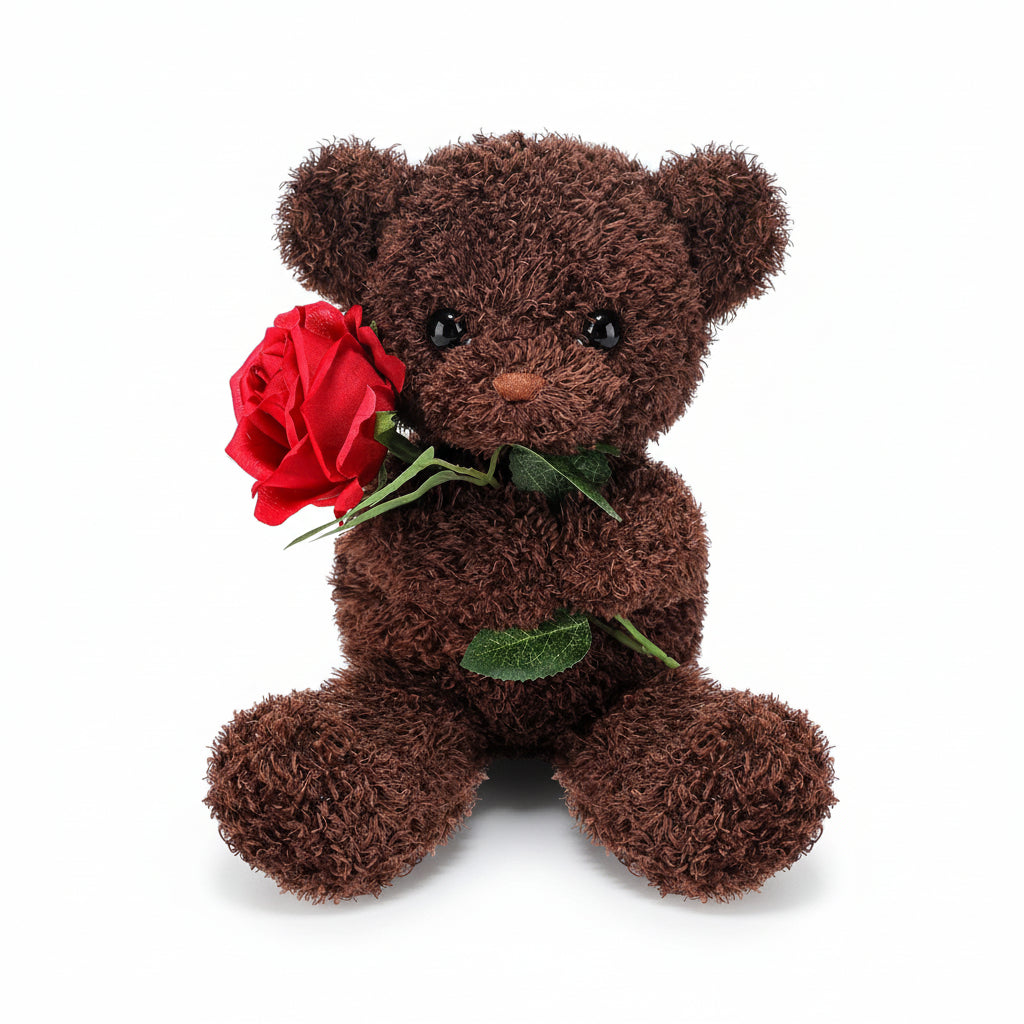 Cuddly Valentine Bear Teddy Soft Pink Stuffed Animal