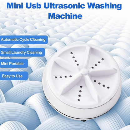 Compact Travel Washing Machine USB Portable Cleaner