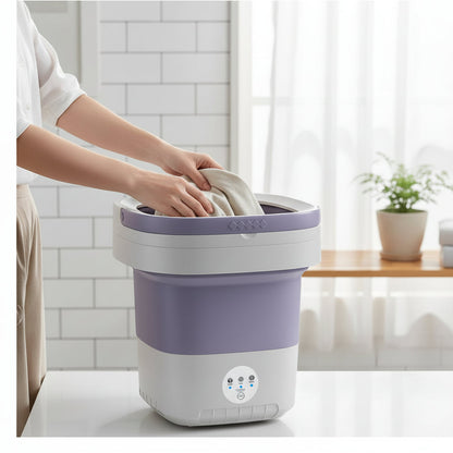 Compact Mini Portable Laundry Washer Small Load