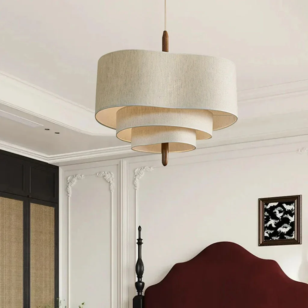 Elegant Textile Pendant Lamp for Modern Home Decor