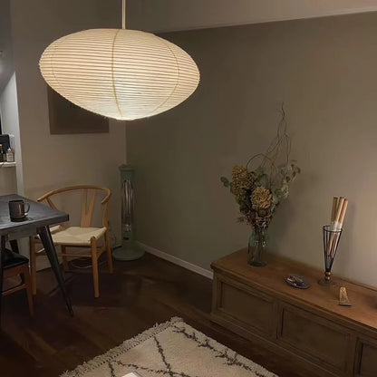 Asian Style Paper Pendant Ceiling Lamp