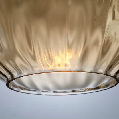 Classic Glass Drop Pendant Light Fixture