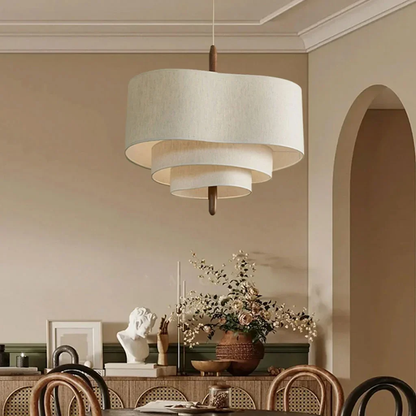 Elegant Textile Pendant Lamp for Modern Home Decor
