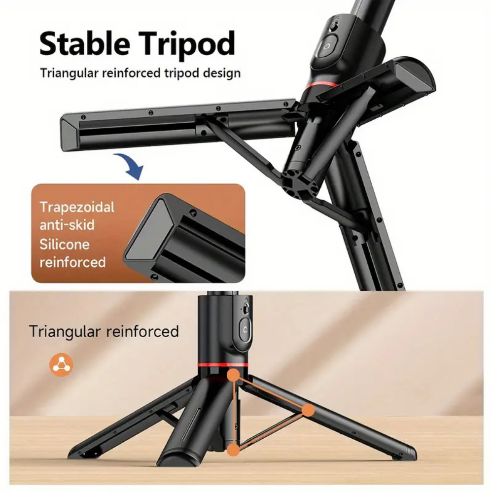 Portable Phone Tripod with Strong Magnet