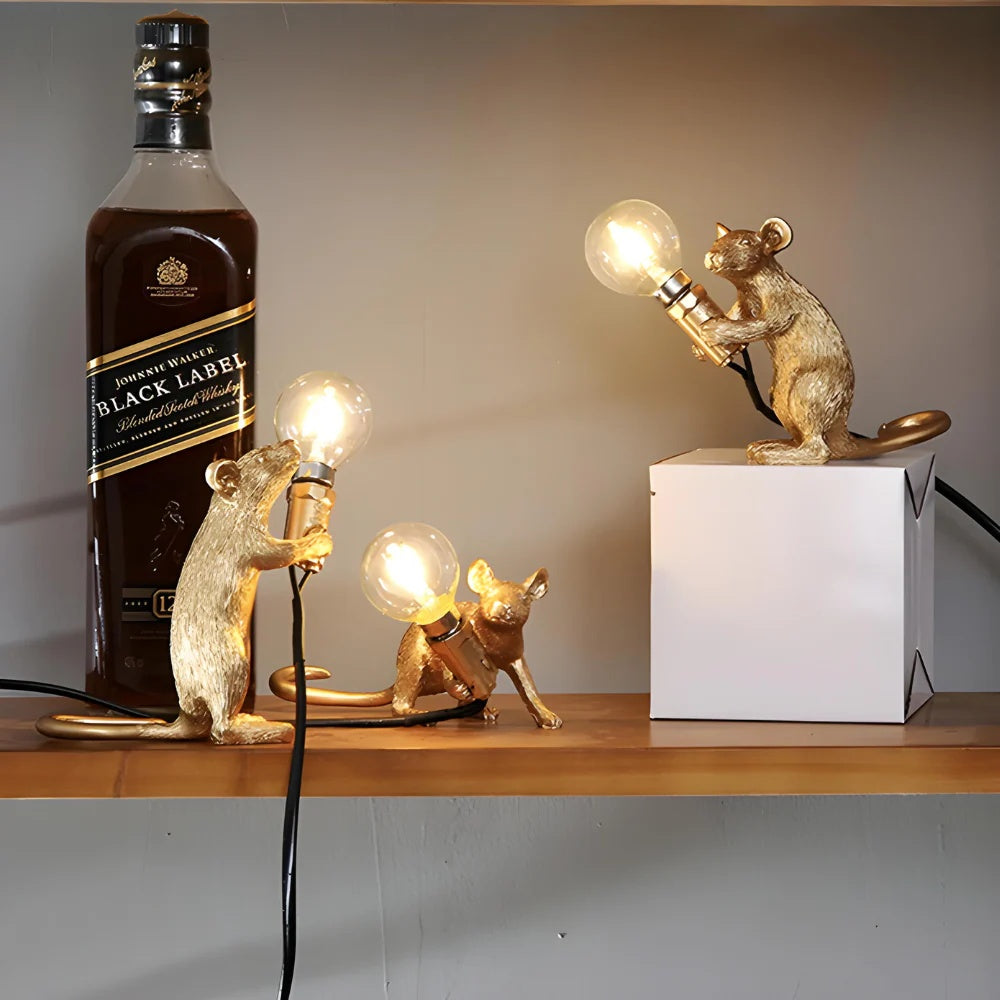 Vintage Style Mouse Desk Lamp
