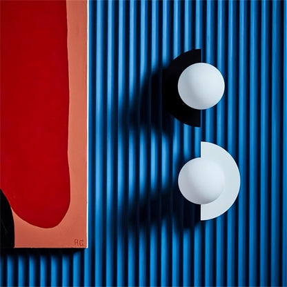 Contemporary Semi Circle Wall Lamp