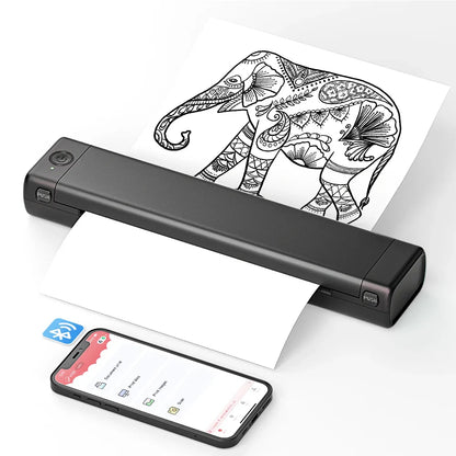 Mobile Compact Wireless Thermal Label Printer - Lusomart