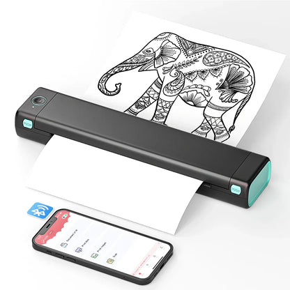 Mobile Compact Wireless Thermal Label Printer