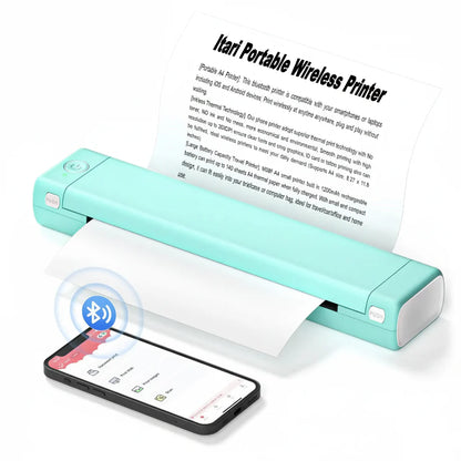 Mobile Compact Wireless Thermal Label Printer