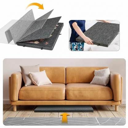 Portable Jigsaw Puzzle Box with Organizers